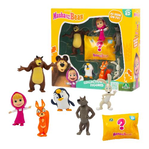 Set personaggi 7 pz MASHA E ORSO MHA23000