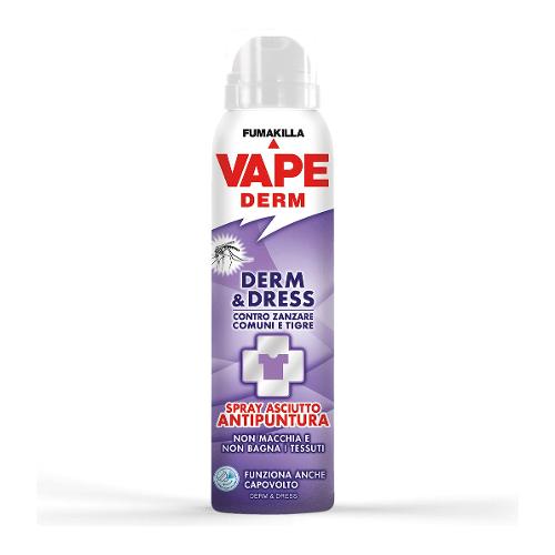 Repellente spray per insetti Derm & Dress bomboletta 100 ml GA2028500