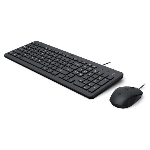 Tastiera e mouse 150 Wired Combo Black 240J7AA ABZ