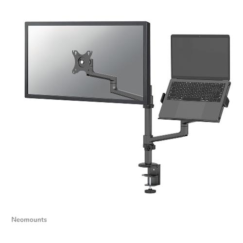 Supporto monitor TV scrivania ( 8 Kg ) VESA 100 x 100 NEXT LITE Mount Black DS20 425BL2 VESA 100 x 100 NEXT LITE Mount Black DS20 425BL2