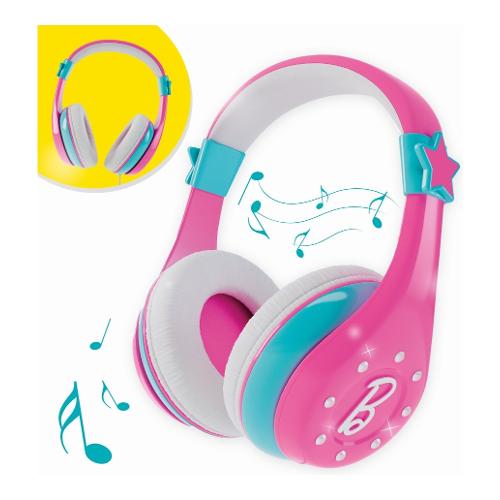 Cuffie microfono bluetooth BARBIE Pink 104451