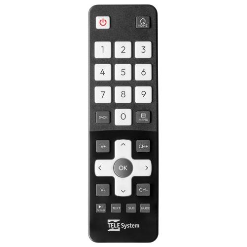 Telecomando tv ( Telesystem ) VIDAA Easy Black 58035024