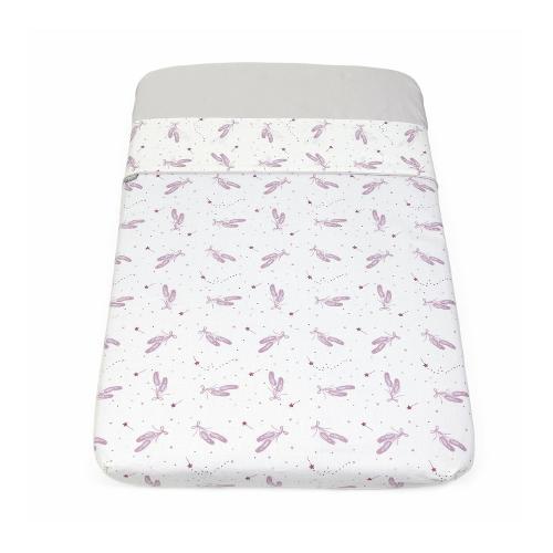 Set lenzuola culla 2 pz NEXT2ME Pink ballet 09 10907 11 99