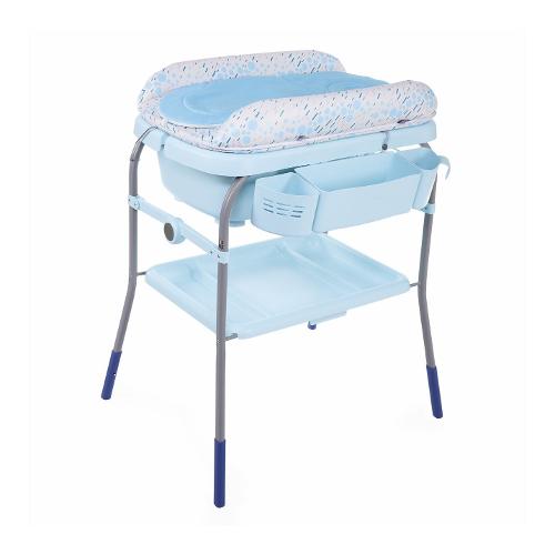 Fasciatoio pieghevole con bagnetto (82x65,5x107cm) CUDDLE & BUBBLE Ocean 05 79348 86 07