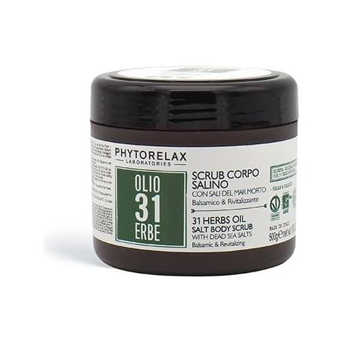 Crema esfoliante corpo Olio 31 Erbe Corpo Salino 500 Gr
