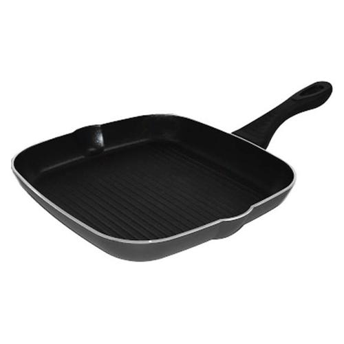 Bistecchiera Alluminio antiaderente (28x28cm) LINEA 130 Nero 1005647