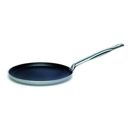 Padella Alluminio antiaderente Crepes (25cm) PROFESSIONALE SERIE 2000 Alluminato e Nero 2007 25