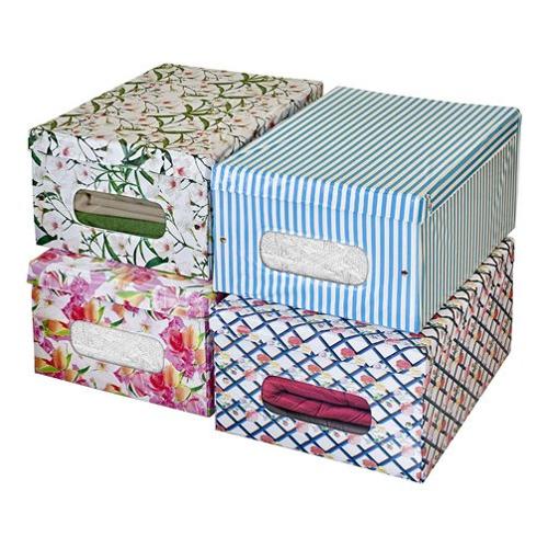 Scatola salvaspazio con oblò (38,5x50x24cm) Assortito 916000