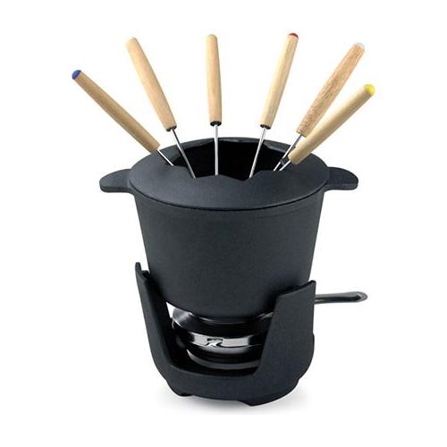 Set fonduta Ghisa 11 pz EVA Nero 070318
