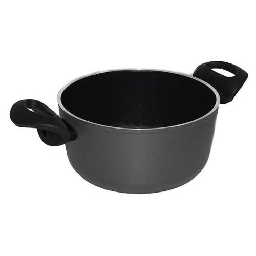 Casseruola Alluminio antiaderente (24cm) LINEA 130 Nero 1005645