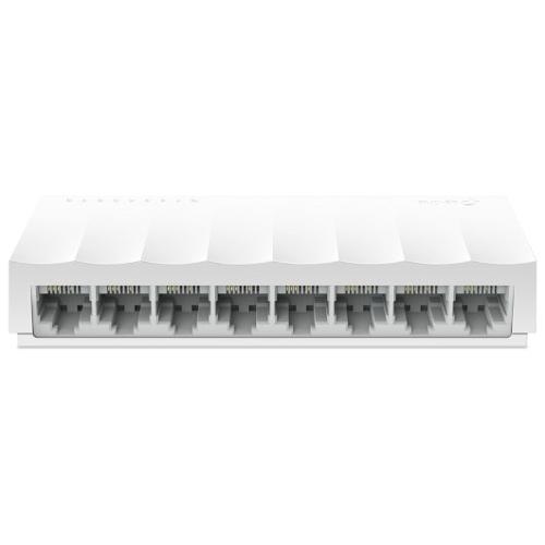 Switch di rete 8 porte LITEWAVE White LS1008 V1 Fast (100Base-TX)