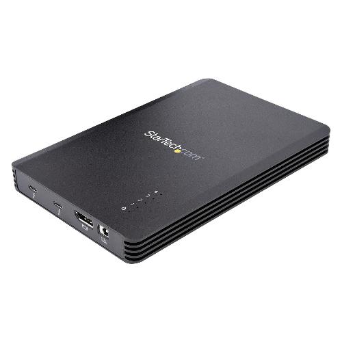 Box esterno hard disk M.2 PCI Express Thunderbolt 3 per 4 SSD Black M2E4BTB3