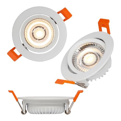 Set faretti incasso Recessed Spot Light 3 Pack White (9cm) RSL110SPOT 1 luce - LED - Max 5W