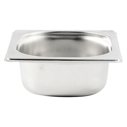 Bacinella alimenti Mod. 1/6 (1,6Lt) GASTRONORM Cromo lucido 17161000ICV