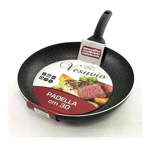 Padella Alluminio antiaderente (30cm) VESUVIO Nero VESUVPADXXXXXX30