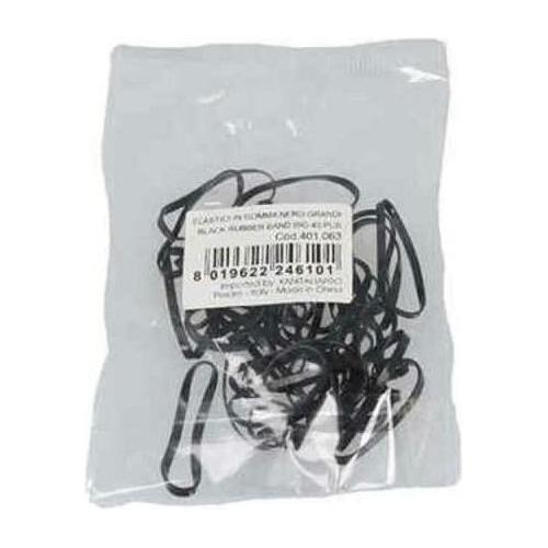 Elastici per capelli mare nero 40 pz