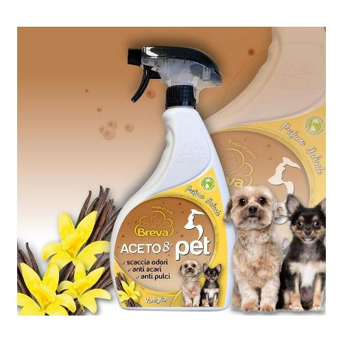 Disinfettante spray Aceto 8° cucce cani vaniglia (700ml)