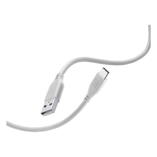 Cavo USB C SOFT CABLE Antigroviglio Silver 1,2m USBDATASOFTUSBCD