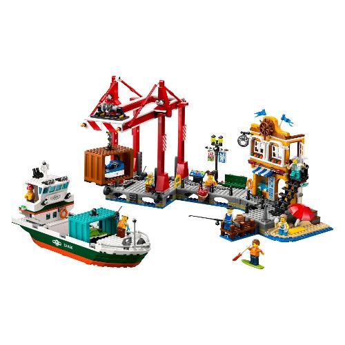 Porto e nave merci ( 1226 pz ) MY CITY 8a+ 60422