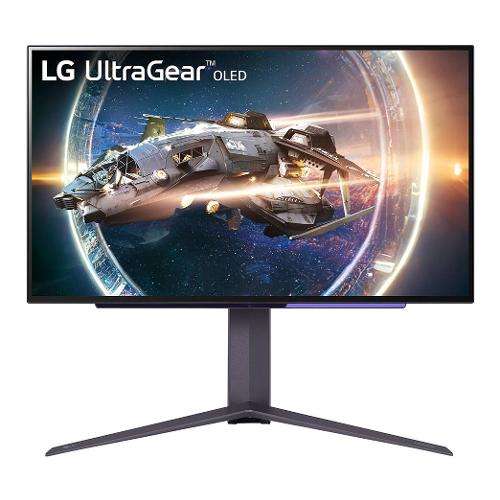 Monitor 26,5" 2K 1440p ULTRAGEAR OLED QHD Pivot Black 27GR95QE B AEU