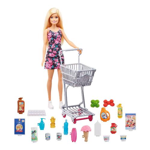 Bambola Supermarket con accessori (26cm) BARBIE GTK94