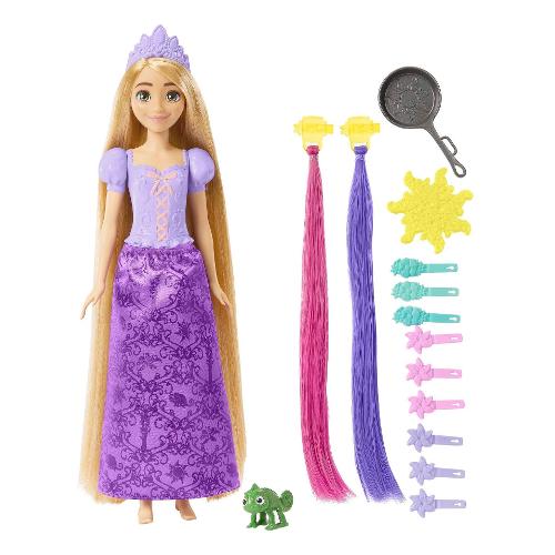 Bambola Rapunzel Capelli da Favola DISNEY PRINCESS Assortito HLW18