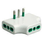 FANTON FME..ADATTATORE 3PRESE BIANCO 16A 87220