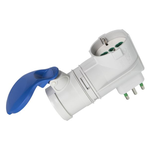 FANTON FME.ADATTATORE CEE BLU C/PRESA SUP.73010