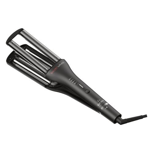 Arricciacapelli SALON CURL Waves Led Silk Black e Silver PC5009