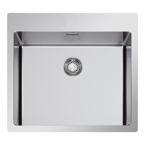 Lavello 1 vasca (55x51cm) IN TECH Inox Satinato 017324 X2 01 2099