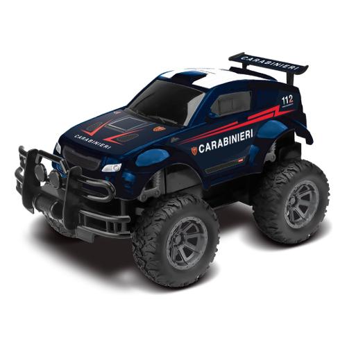 Radiocomando Fuoristrada 27 MHz scala 1:16 (25cm) CARABINIERI Blu 2440