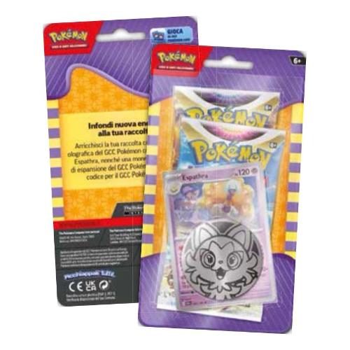 Carte gioco POKÉMON Serie 2 con moneta Assortito PK60517