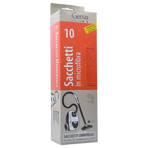Sacchetto aspirapolvere (10 pz) In microfibra Universale 955