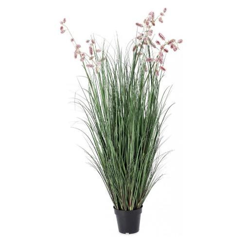 Pianta artificiale Grevillea rosa c-vaso x9f (150cm) 0172893
