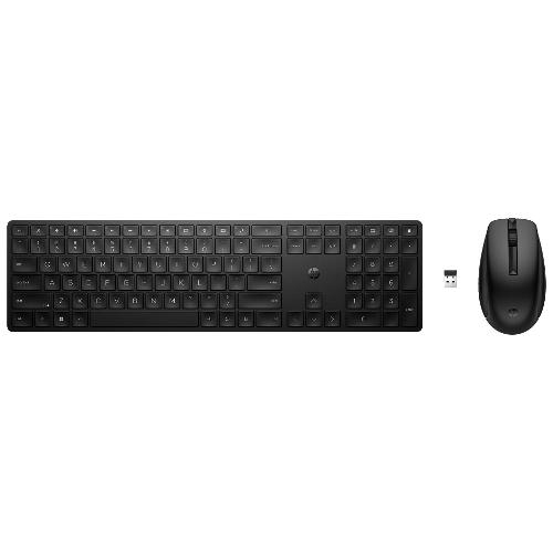 Tastiera e mouse 655 Black 4R009AA