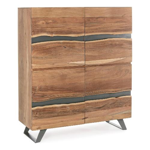 ARON Madia Legno e Grigio (120cm)