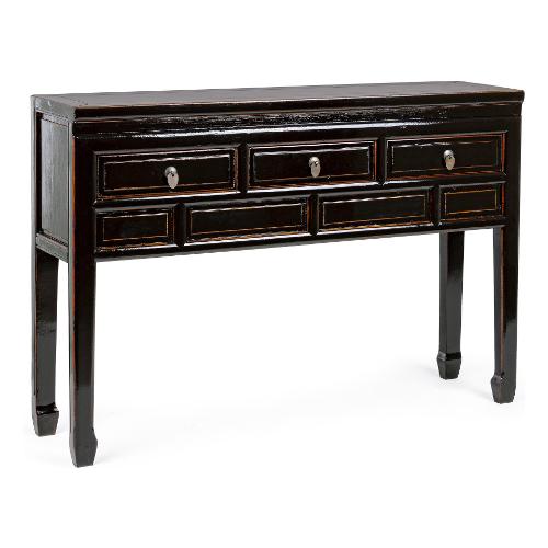 JINAN Consolle Nero (130cm)