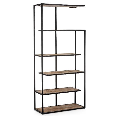 RODERIC Libreria Nero (85 x 190 h cm)