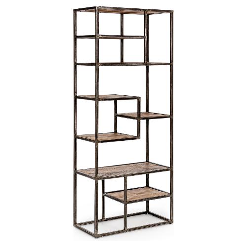 ELMER Libreria Legno (70 x 170 h cm)