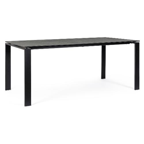 BENJIAMIN Tavolo Fisso Antracite (180x90cm)