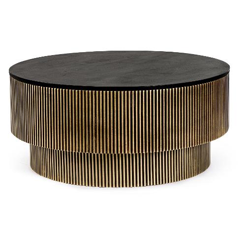 VIRAT Tavolino Ottone anticato (90cm)