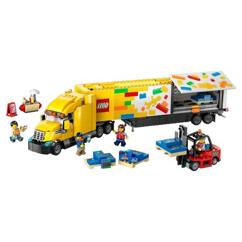 Camion per le consegne giallo ( 1061 pz ) CITY 8a+ 60440