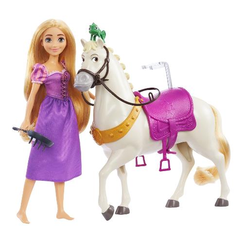 Set bambola Rapunzel & Maximus DISNEY PRINCESS Assortito HLW23