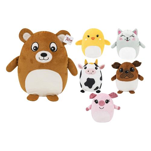 Peluche Cuscino Animale (30cm) PELUX Assortito 83415