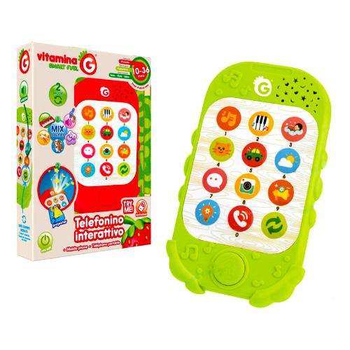 Smartphone interattivo luci e suoni (10-36m) VITAMINA G Assortito 05517