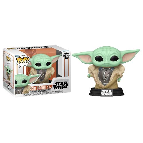POP STAR WARS Din Grogu with Armor 712 80004