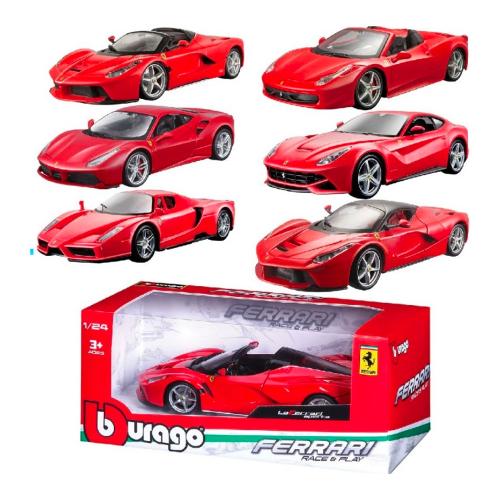 Automodello Race & Play scala 1:24 FERRARI Assortito 18 26000