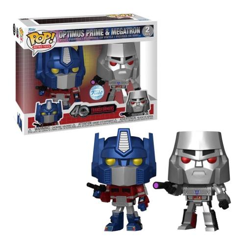 POP RETRO TOYS Transformers 40th Optimus Prime + Megatron Pack 81967