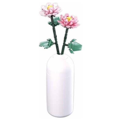 Peonie con vaso ( 216 pz ) PLEYERID M38 B1101 05