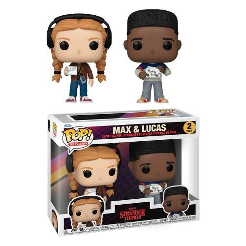 POP TELEVISION Stranger Things Max & Lucas Pack 80139
